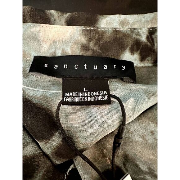 NWT Sanctuary New Day Printed Shirt - Large - Picture 4 of 9